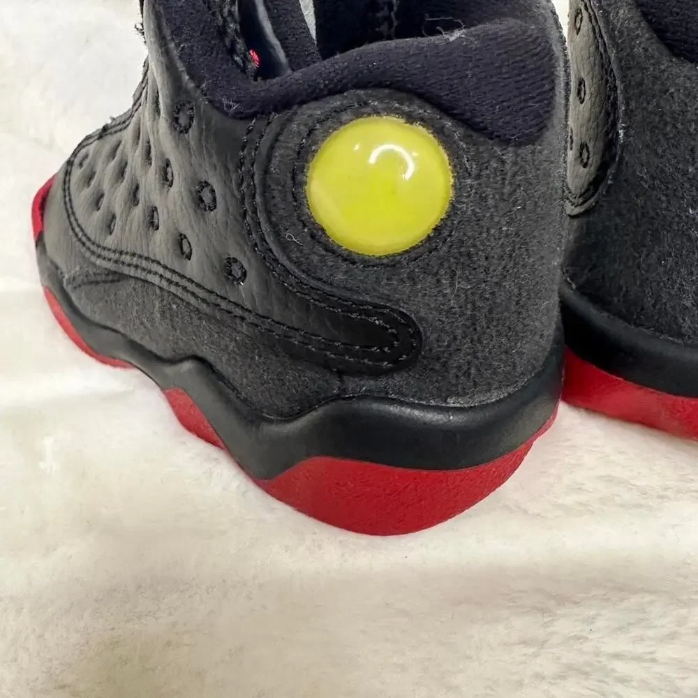Jordan 13 Retro Dirty Bred TD Leather Sneakers 5C 2014 Archive